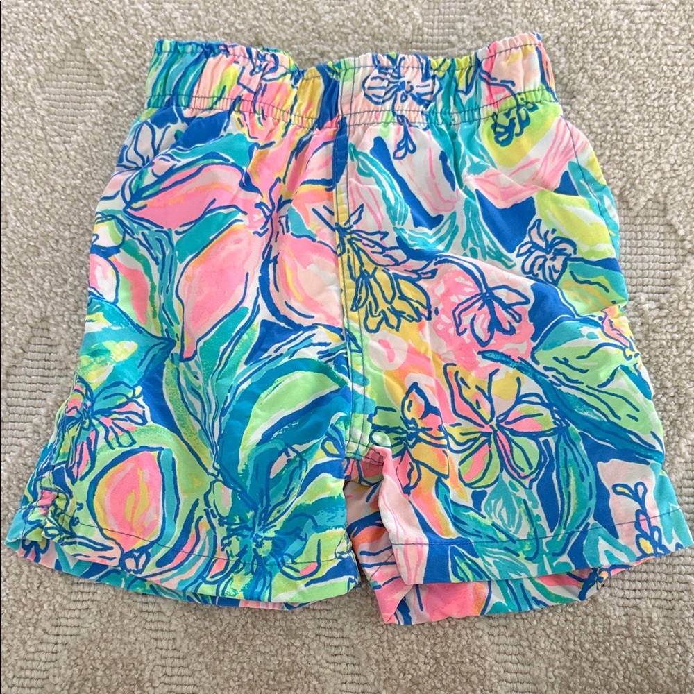 Lilly Pulitzer Kids Swim Trunks Sz XS